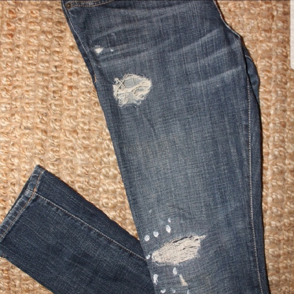 Paint splatter skinnies! Nearly new - Picture 3 of 4